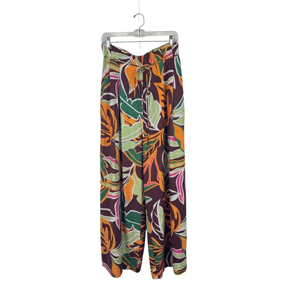 NWT City Chic Peta Print Wide Leg Pant